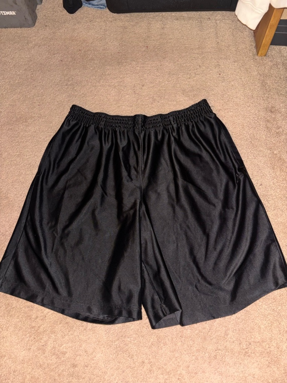 Athletech Black Men's Performance Shorts